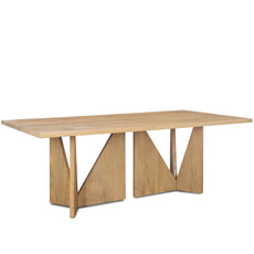 ETIQUETTE DINING TABLE 84" NATURAL