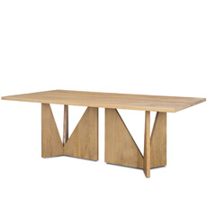 ETIQUETTE DINING TABLE 84" NATURAL