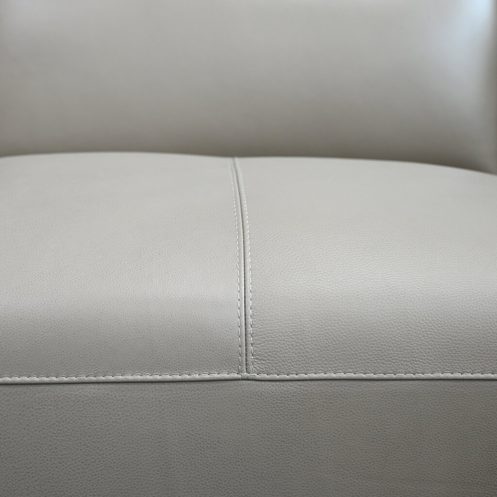 JACOB SOFA LEATHER TAUPE