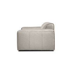 JACOB SOFA LEATHER TAUPE