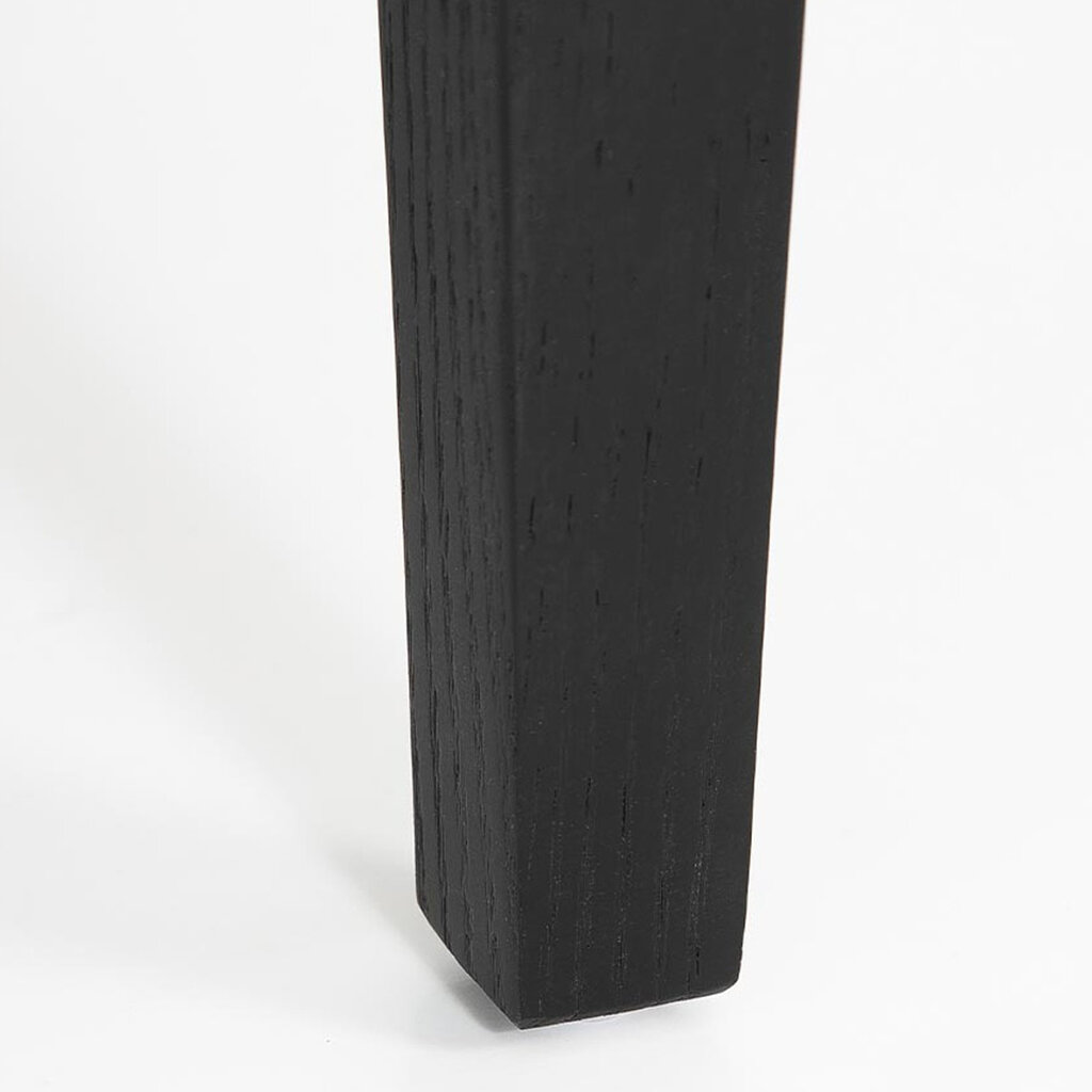HEMSWORTH 3 DRAWER CHEST NIGHTSTAND OAK BLACK