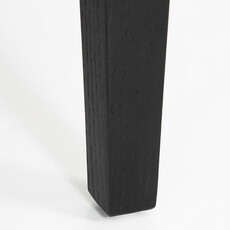 HEMSWORTH 3 DRAWER CHEST NIGHTSTAND OAK BLACK