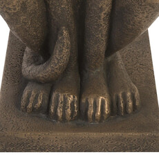 GREYHOUND SCULPTURE RESIN BRONZE