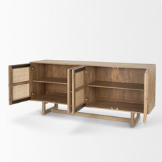 VILLA SIDEBOARD CANE NATURAL