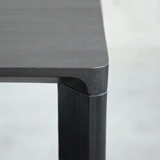 BRONTE DINING TABLE BLACK 79"