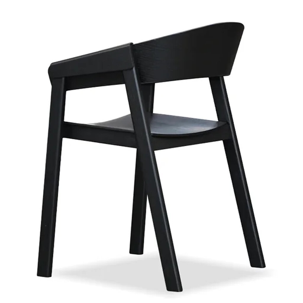 BRONTE DINING ARM CHAIR BLACK