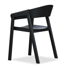 BRONTE DINING ARM CHAIR BLACK