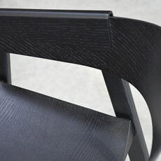 BRONTE DINING ARM CHAIR BLACK