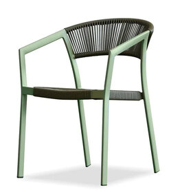 PERTH DINING CHAIR OLIVE GREEN