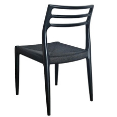 NORI DINING CHAIR WOOD BLACK