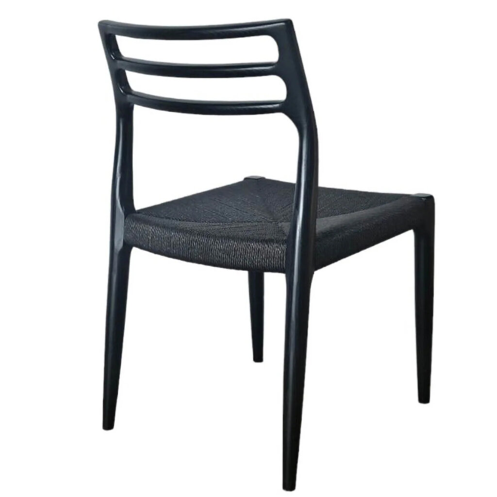 NORI DINING CHAIR WOOD BLACK