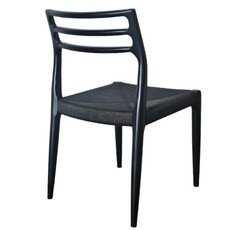 NORI DINING CHAIR WOOD BLACK