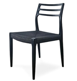 NORI DINING CHAIR WOOD BLACK