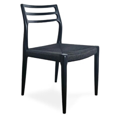 NORI DINING CHAIR WOOD BLACK
