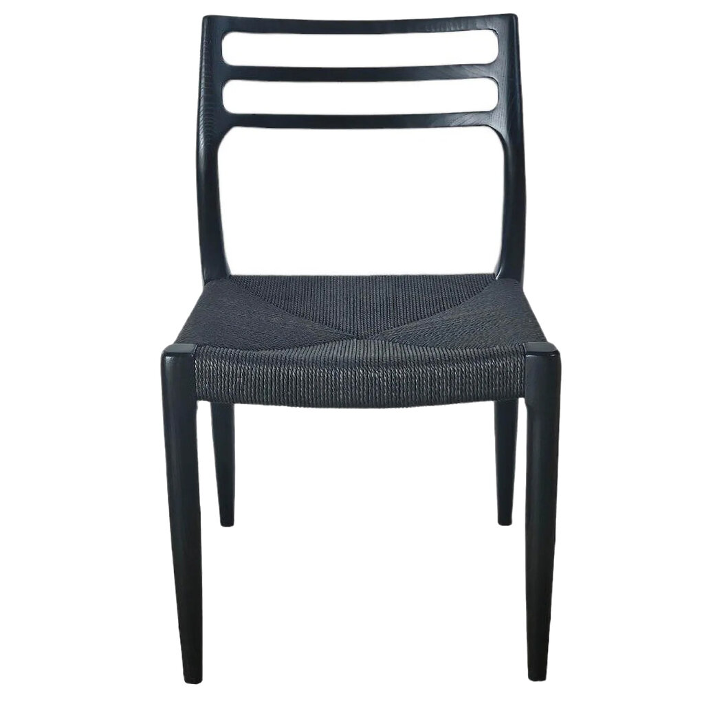 NORI DINING CHAIR WOOD BLACK