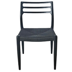 NORI DINING CHAIR WOOD BLACK