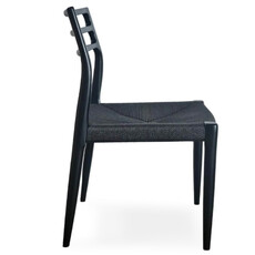NORI DINING CHAIR WOOD BLACK