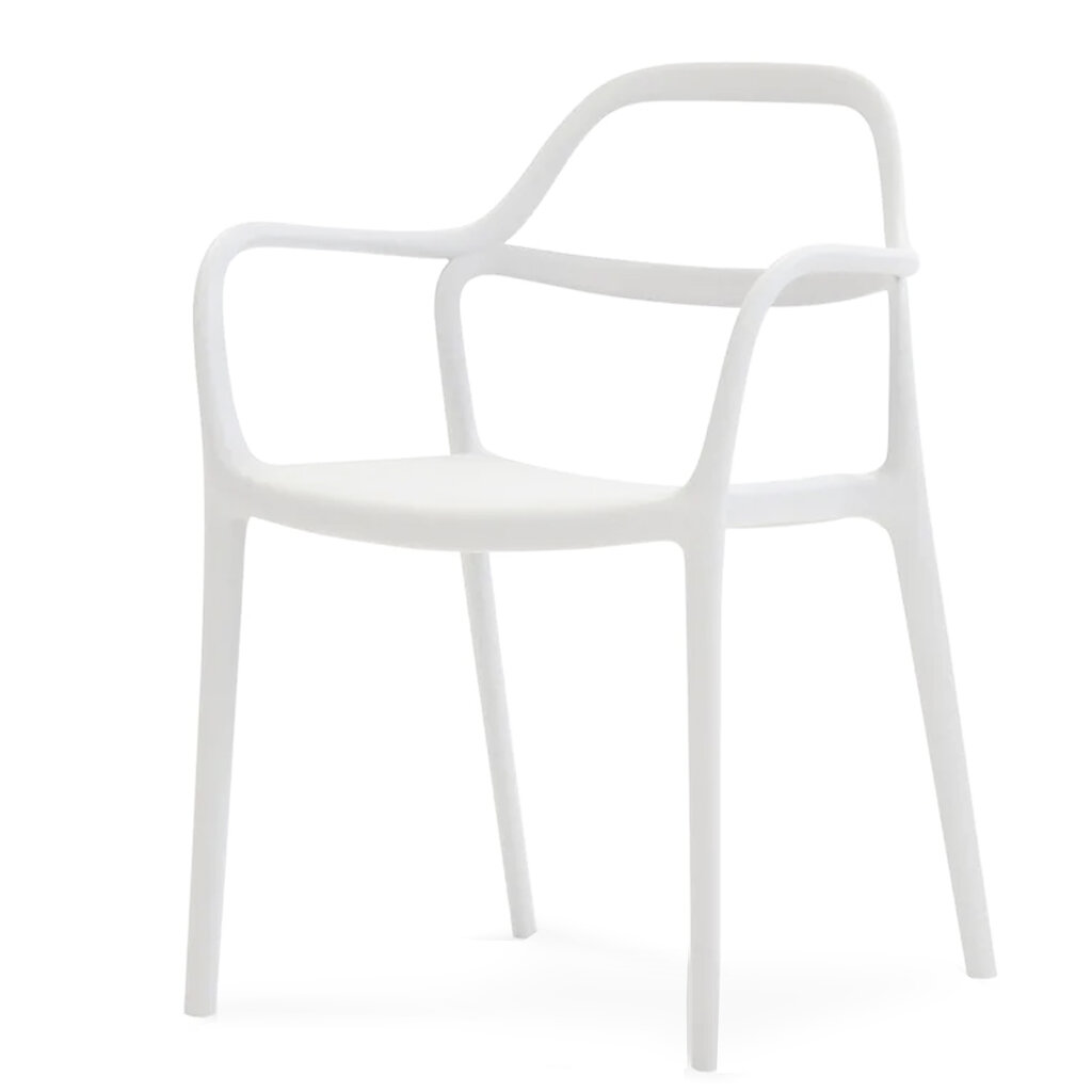 EMO DINING CHAIR WHITE