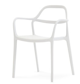 EMO DINING CHAIR WHITE
