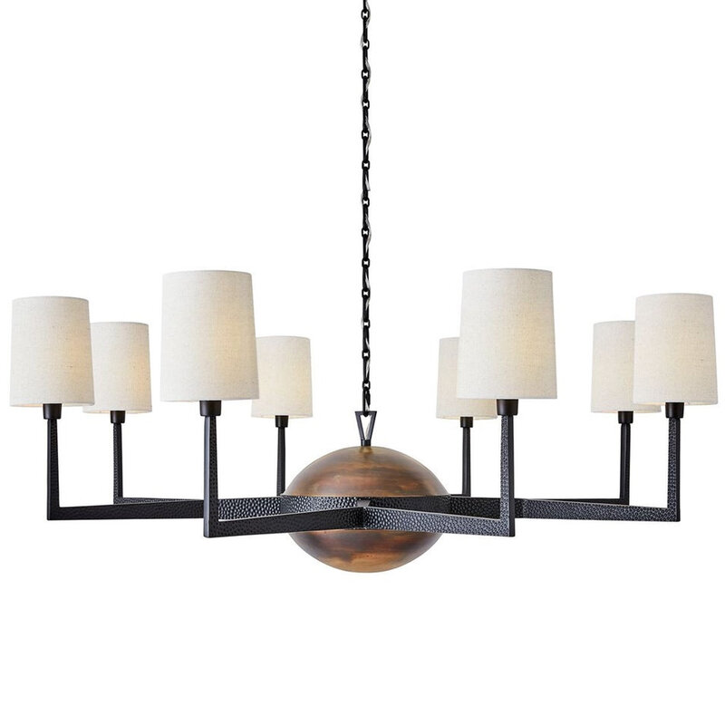 BANDIT 8-LIGHT CHANDELIER