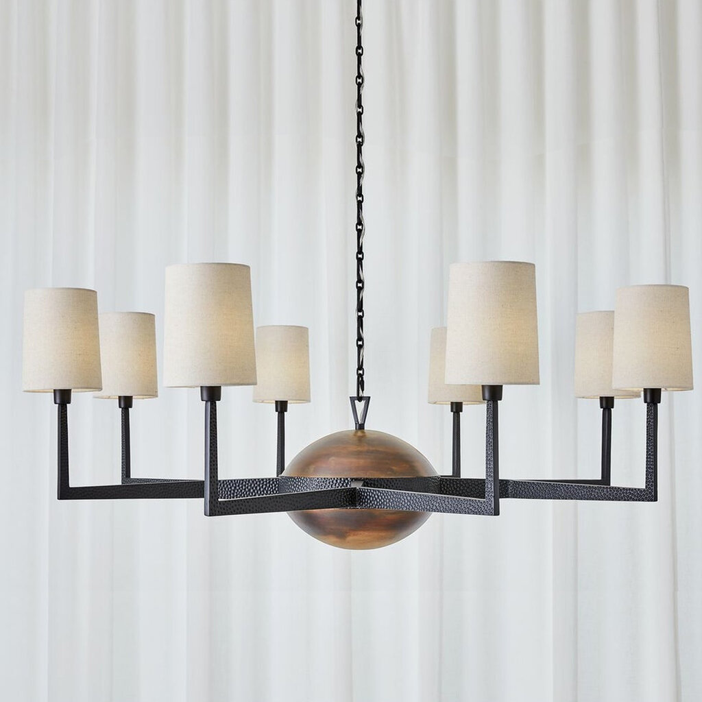 BANDIT 8-LIGHT CHANDELIER