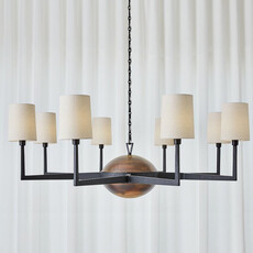 BANDIT 8-LIGHT CHANDELIER