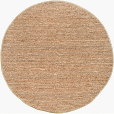 CONTINENTAL JUTE 8' ROUND NATURAL