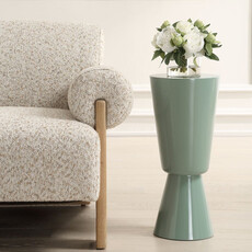 VOTIVE SIDE TABLE LACQUER MINT GREEN