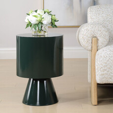 FOREST SIDE TABLE LACQUER GREEN