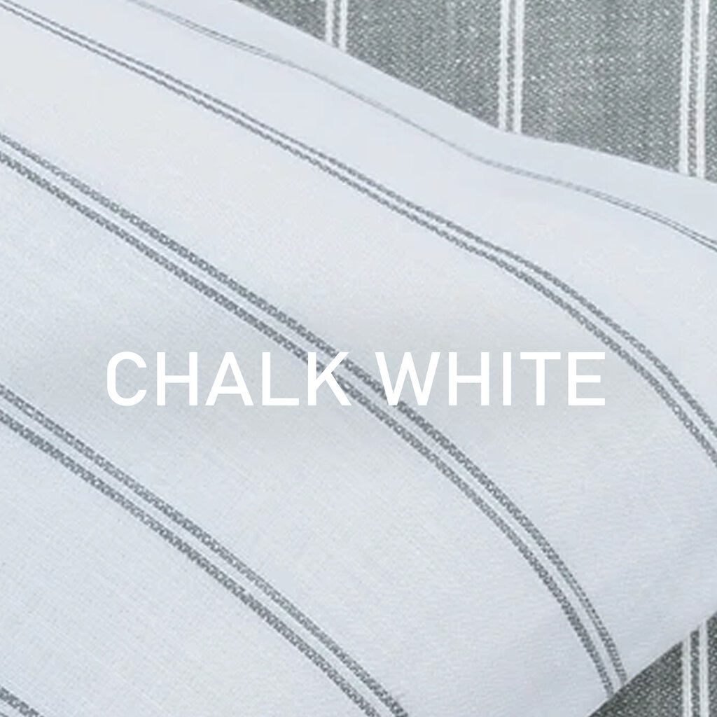 LINEA STRIPED ITALIAN LINEN Shale/Chalk By St.Geneve