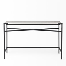 OASAKA CONSOLE TABLE-DESK MARBLE TOP