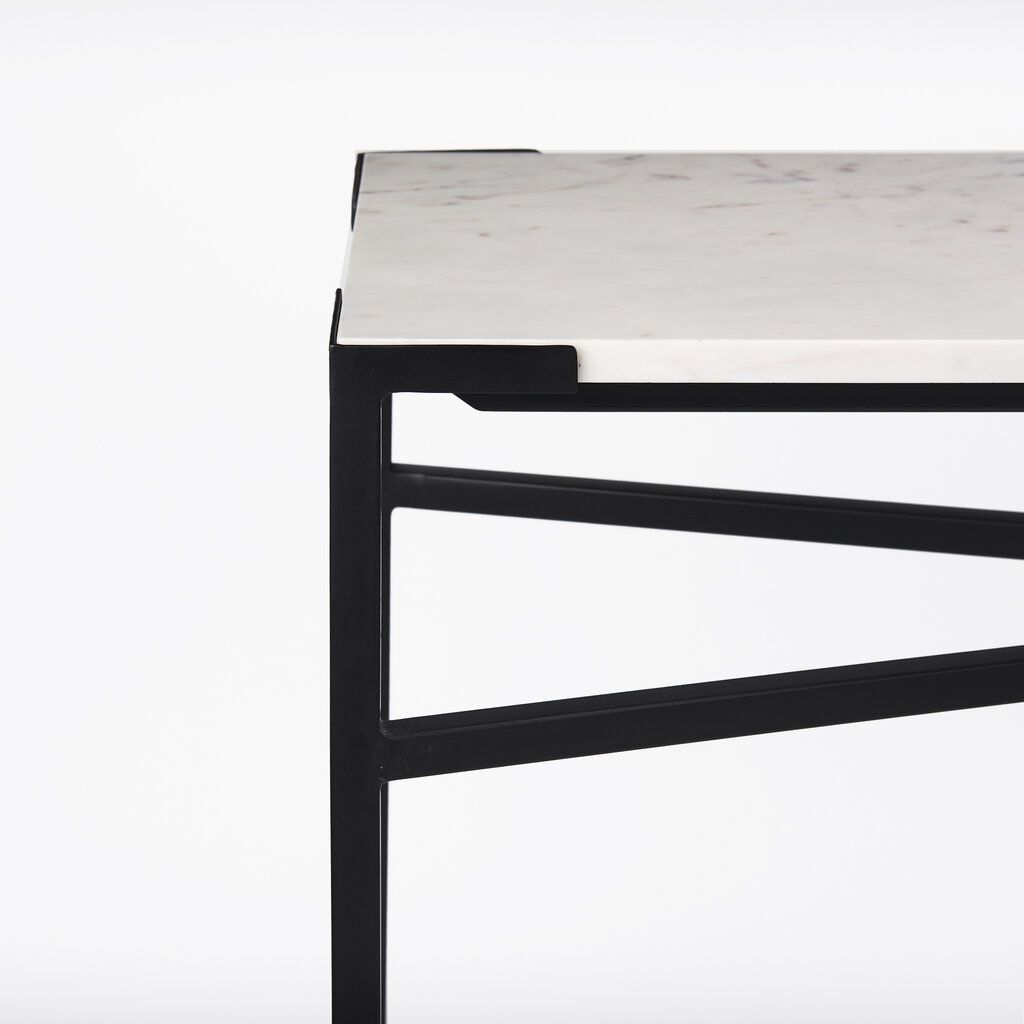 OASAKA CONSOLE TABLE-DESK MARBLE TOP