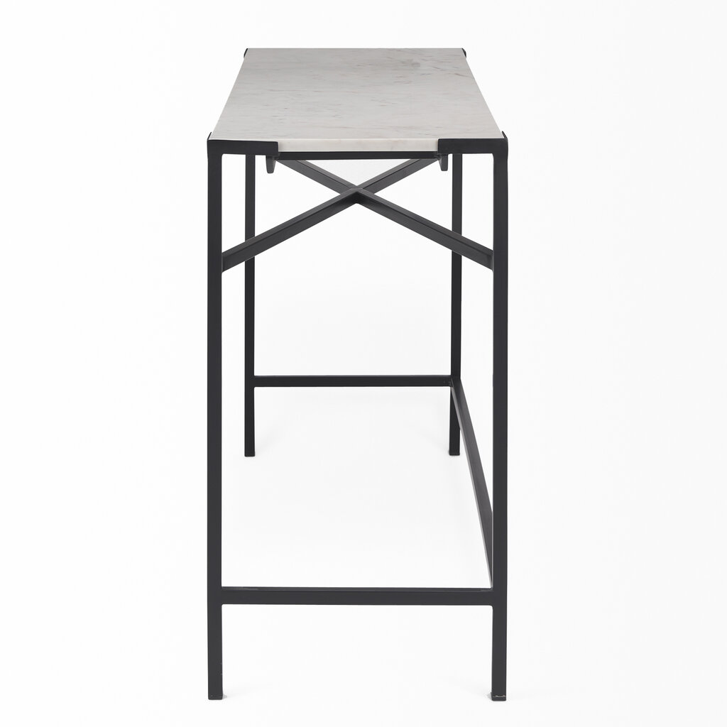 OASAKA CONSOLE TABLE-DESK MARBLE TOP