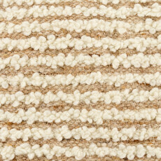 SAND DUNE DOWN FILLED 20" JUTE WOOL NATURAL AND TAN