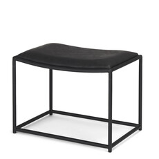 REDMOND BENCH LEATHER BLACK