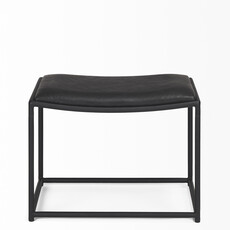 REDMOND BENCH LEATHER BLACK