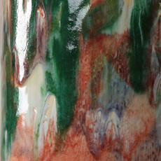 HYACINTH TABLE LAMP CERAMIC GLASS MULTICOLOUR