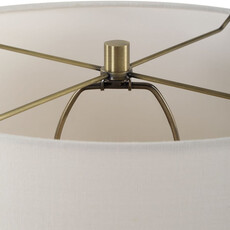 WALES TABLE LAMP TRAVERTINE CORE