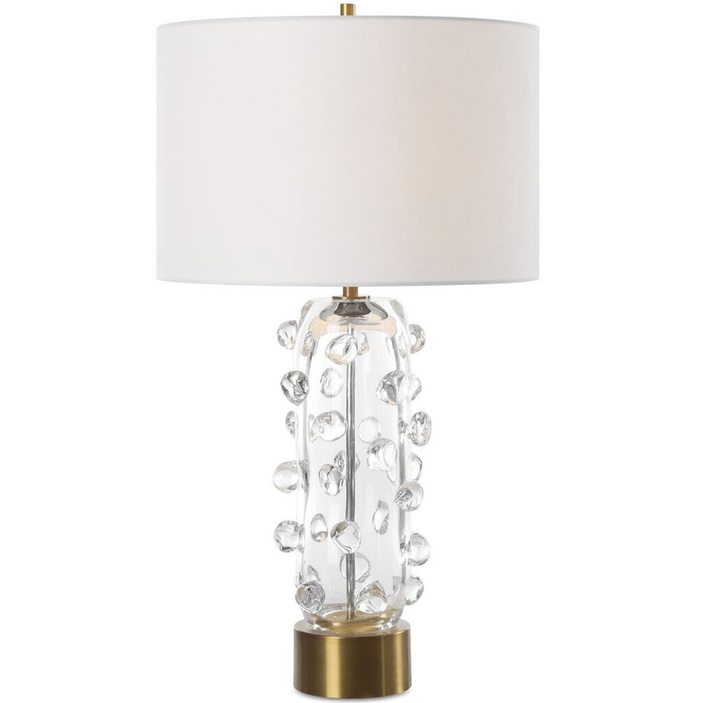 GERMAINE TABLE LAMP BLOWN GLASS CLEAR