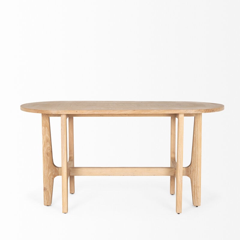 ODIN OVAL DINING TABLE-DESK 59.5" NATURAL