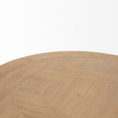 ODIN OVAL DINING TABLE-DESK 59.5" NATURAL