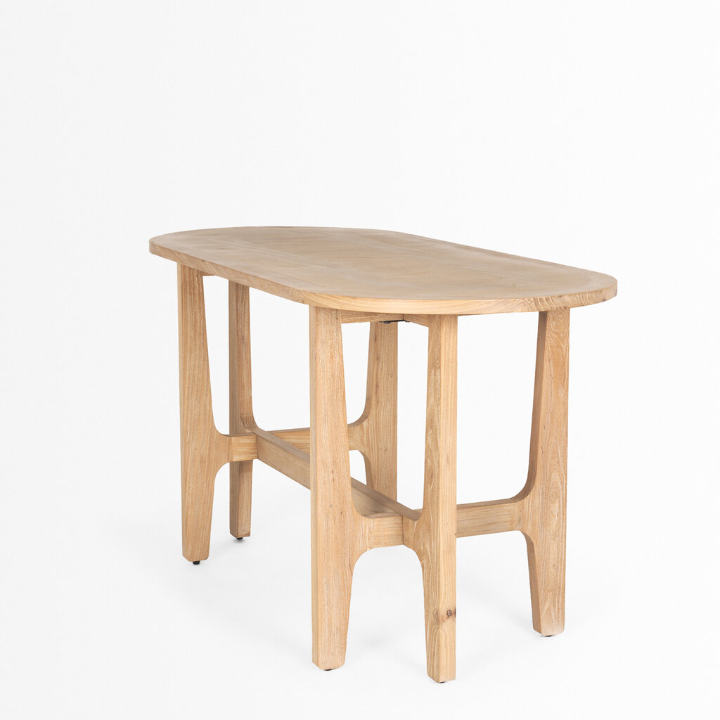 ODIN OVAL DINING TABLE-DESK 59.5" NATURAL