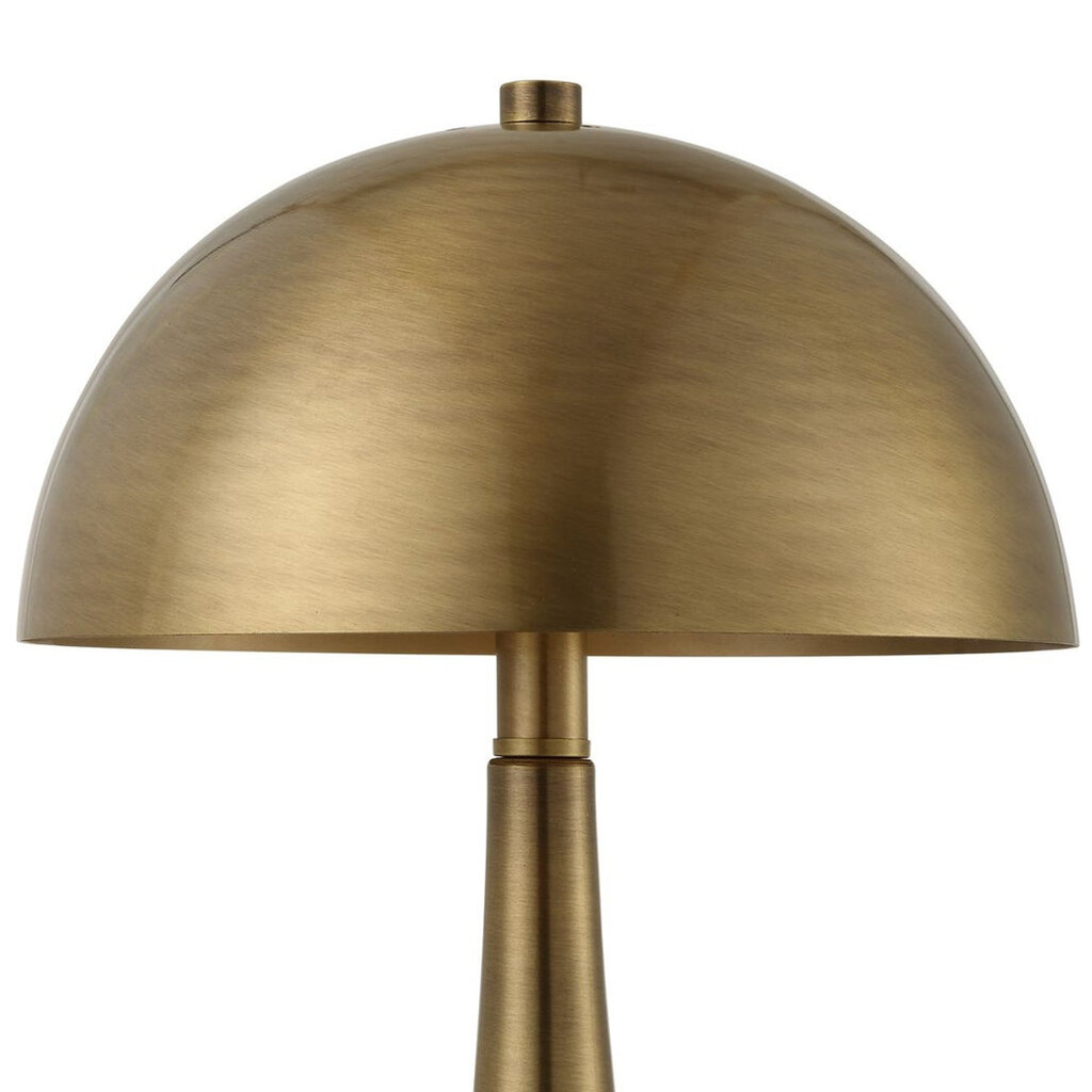 CYMBAL DOMED TABLE LAMP BRASS
