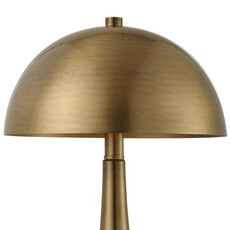 CYMBAL DOMED TABLE LAMP BRASS
