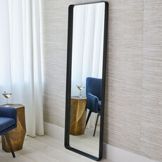 FLAVIAN MIRROR STEEL MATTE BLACK