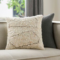 DUALITY DOWN FILLED 20" WOOL NATURAL AND GREY