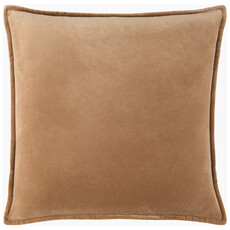 COTTON VELVET DOWN FILLED 20" DUSTY ROSE