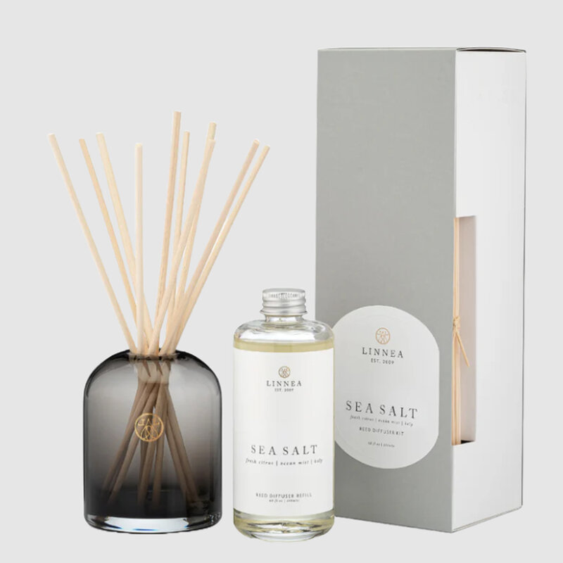 REED DIFFUSER KIT - SEA SALT By Linnea