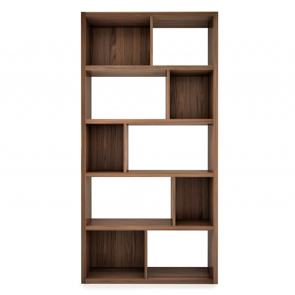 SWAN BOOKCASE SHELVING UNIT IN AMERICAN WALNUT By HUPPE