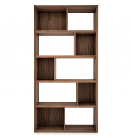 SWAN BOOKCASE SHELVING UNIT IN AMERICAN WALNUT By HUPPE